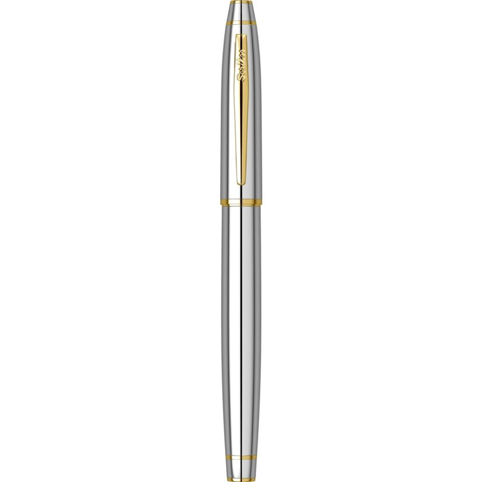 Scrikss 35 Roller Kalem Gold Krom
