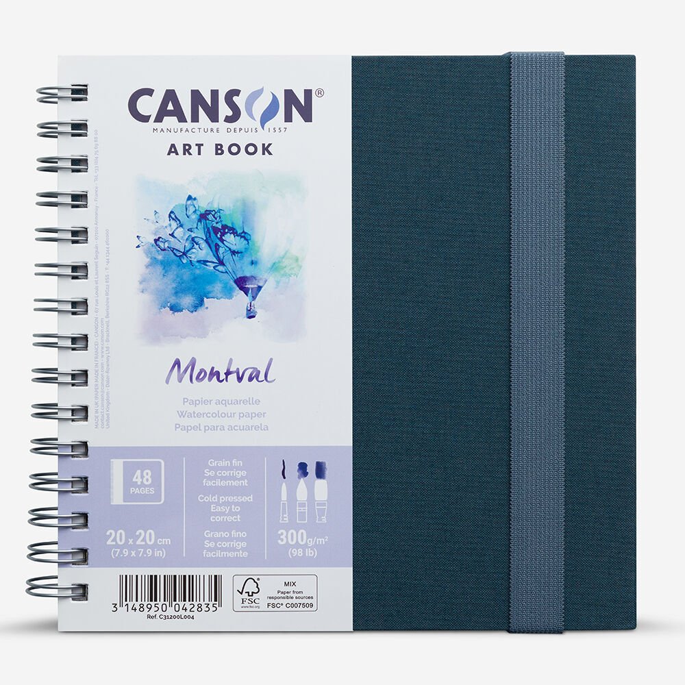 Canson Spp Can Book 24S Montval 20x20