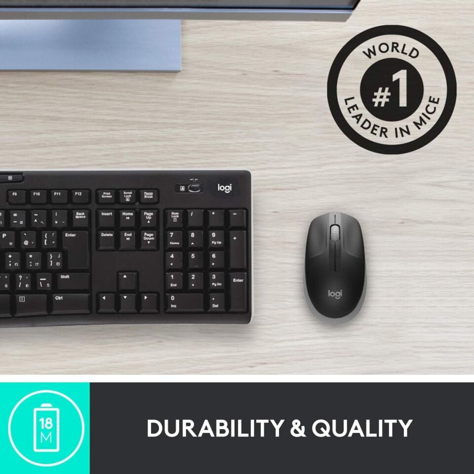 Logitech 910-004287 M280 Kablosuz Siyah Mouse