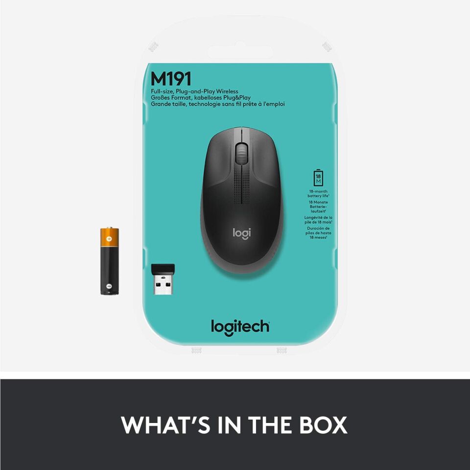 Logitech 910-004287 M280 Kablosuz Siyah Mouse