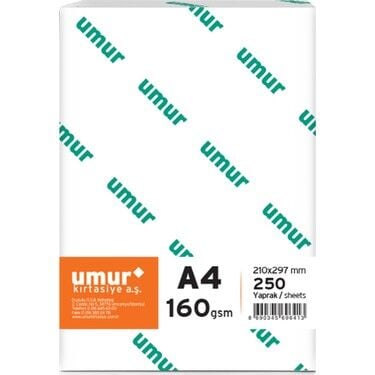 Umur A4 160 Gr Gramajlı Kağıt