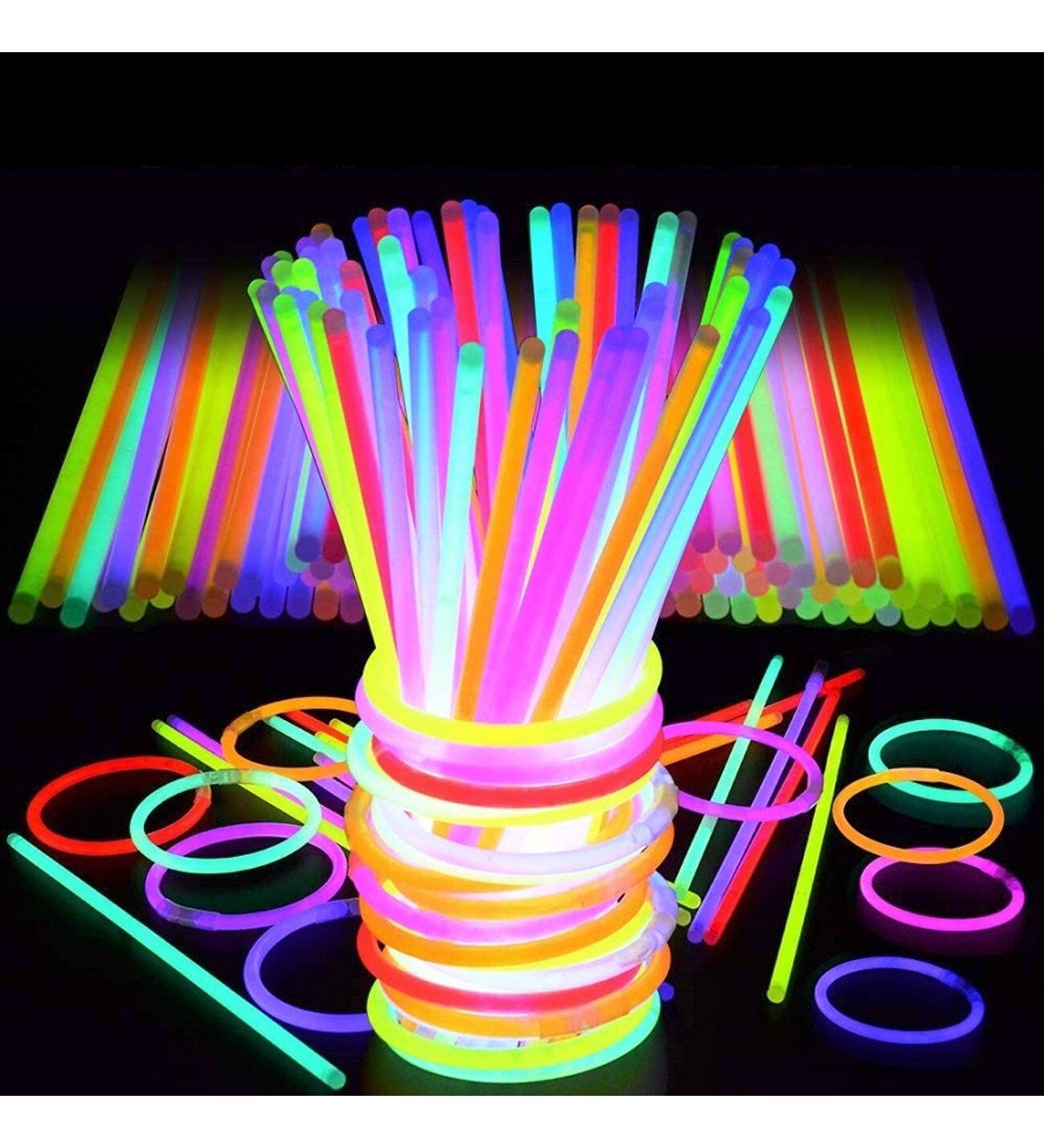 Astaş Işıklı Neon Glowstick Çubuk 100 Lü