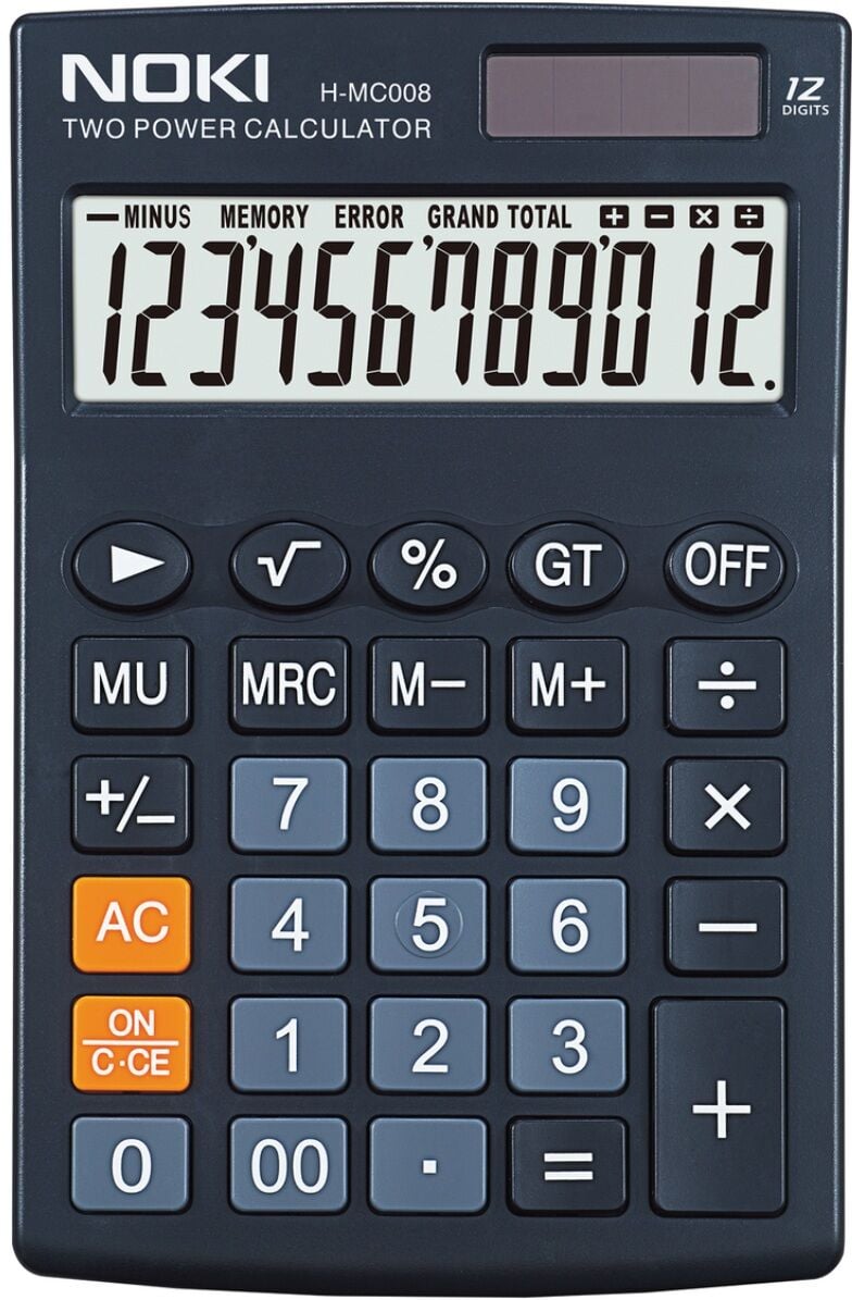 Noki Hesap Makinesi Siyah H-Mc008