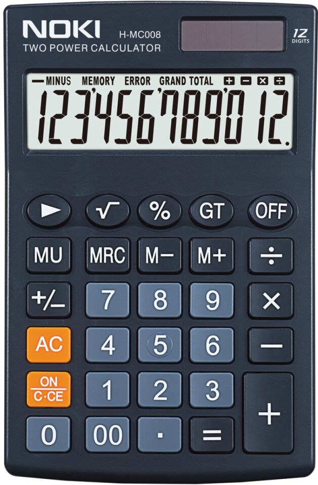 Noki Hesap Makinesi Siyah H-Mc008