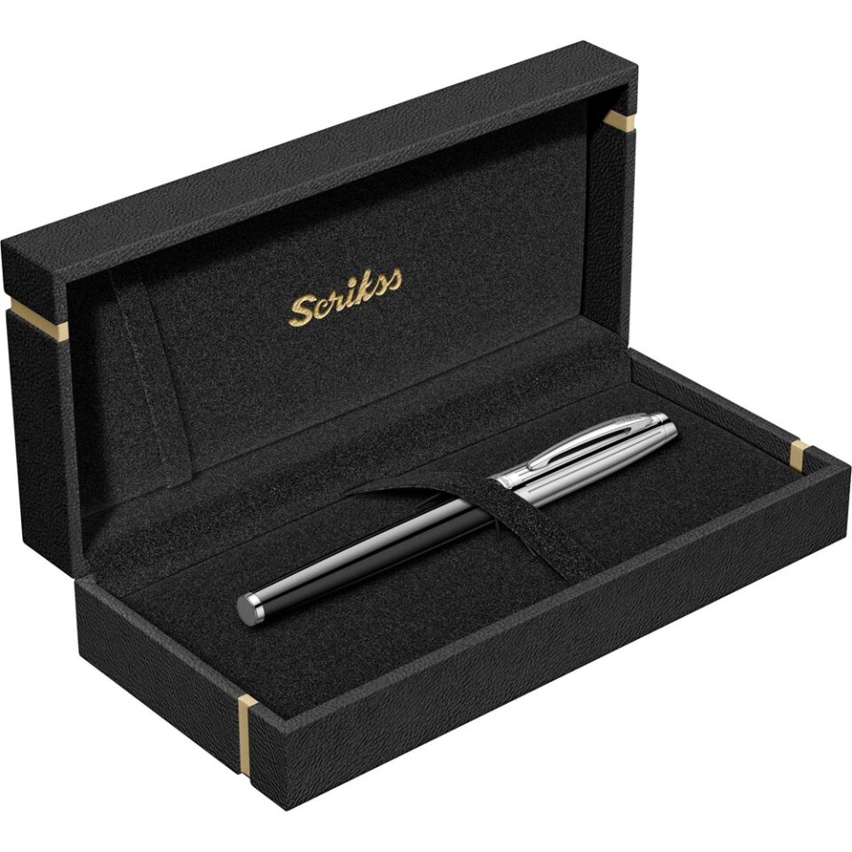 Scrikss 39 Roller Siyah Krom