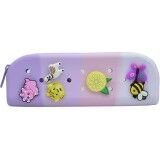 Taros Unick Color Rainbow Süslü Delikli Silikon Kalemkutu