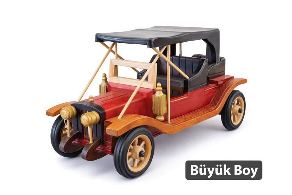 Espa Agar-51 Ahşap Biblo Hediyelik Araba Fayton Büyük