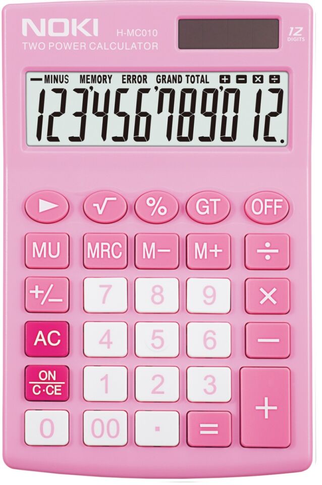 Noki Hesap Makinesi Pembe H-Mc010
