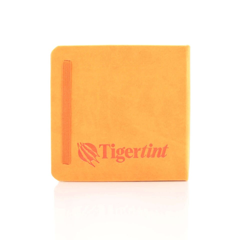 Güven Art Tigertint Eskiz Defteri Sert Kapak 140 Gr 12x12 Cm 80 Yaprak Turuncu