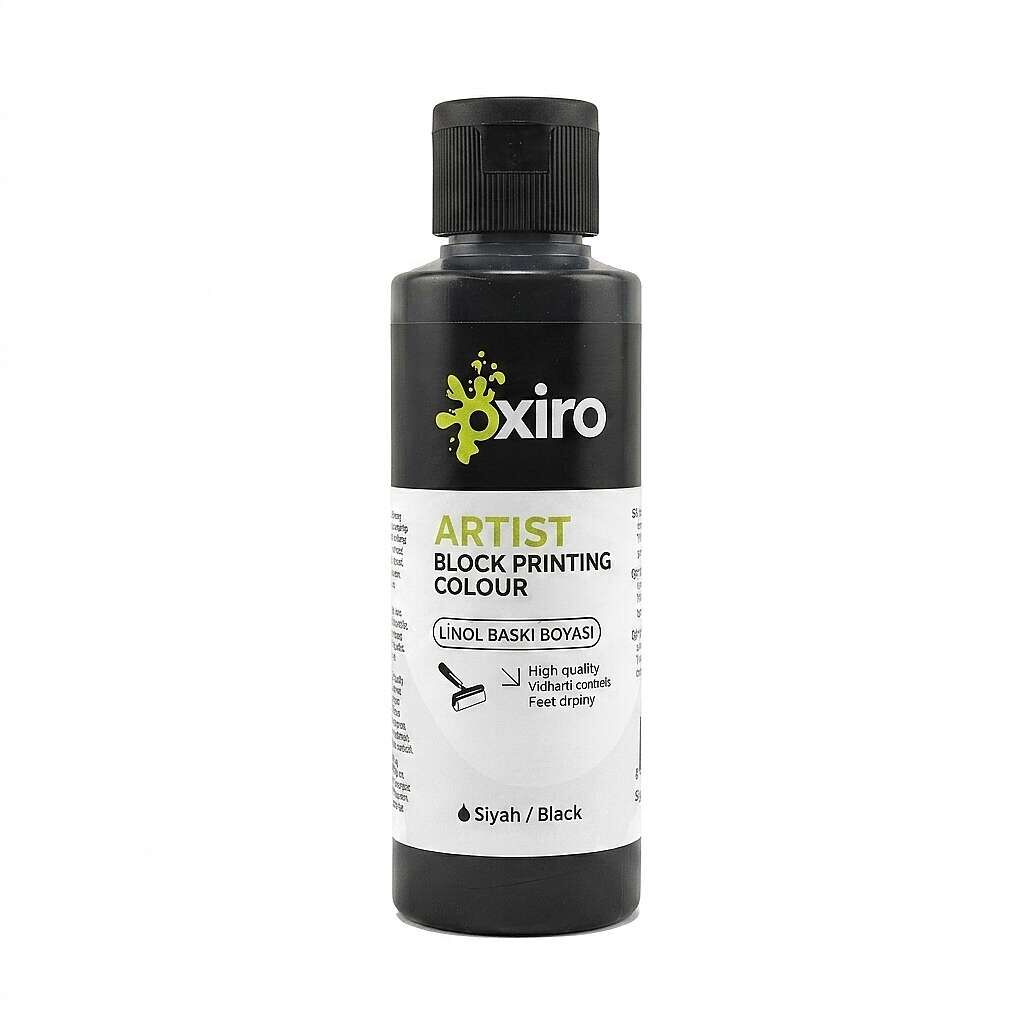 Oxiro Linol Boyası Siyah 120 Ml