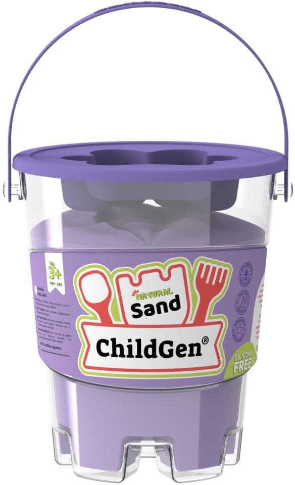 Gen Oyuncak Kinetik Kum 500 Gr Mor