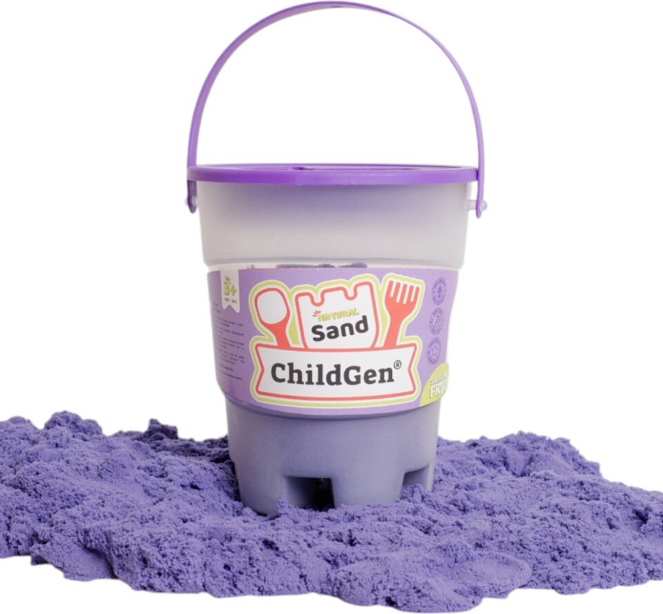 Gen Oyuncak Kinetik Kum 500 Gr Mor