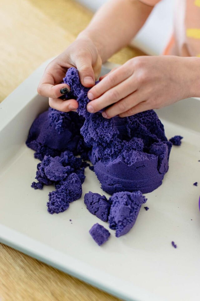 Gen Oyuncak Kinetik Kum 500 Gr Mor