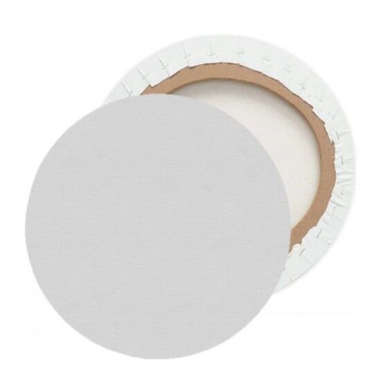 Fanart Basic Yuvarlak Tuval %100 Pamuk 285 Gr 20 Cm