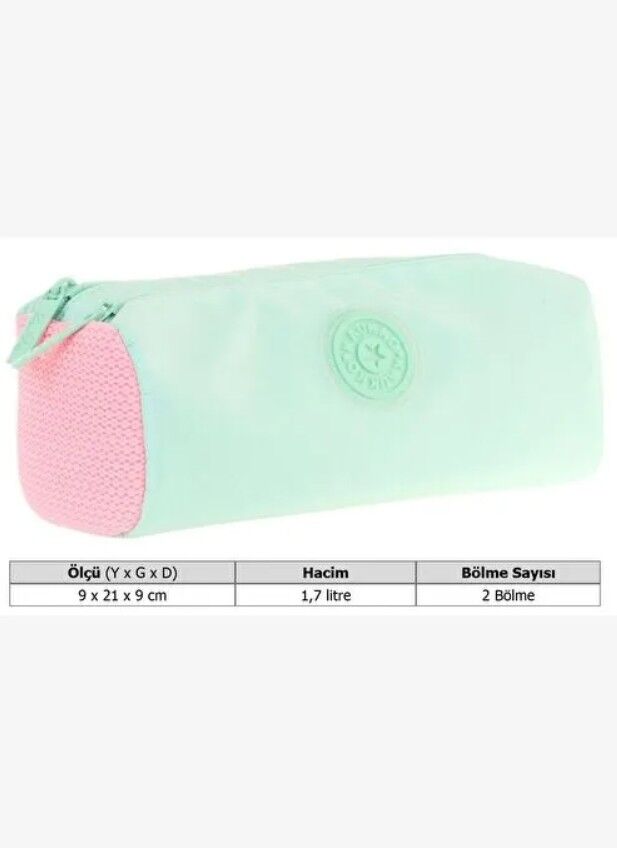 Kaukko Travel Dual Kalem Çantası Mint