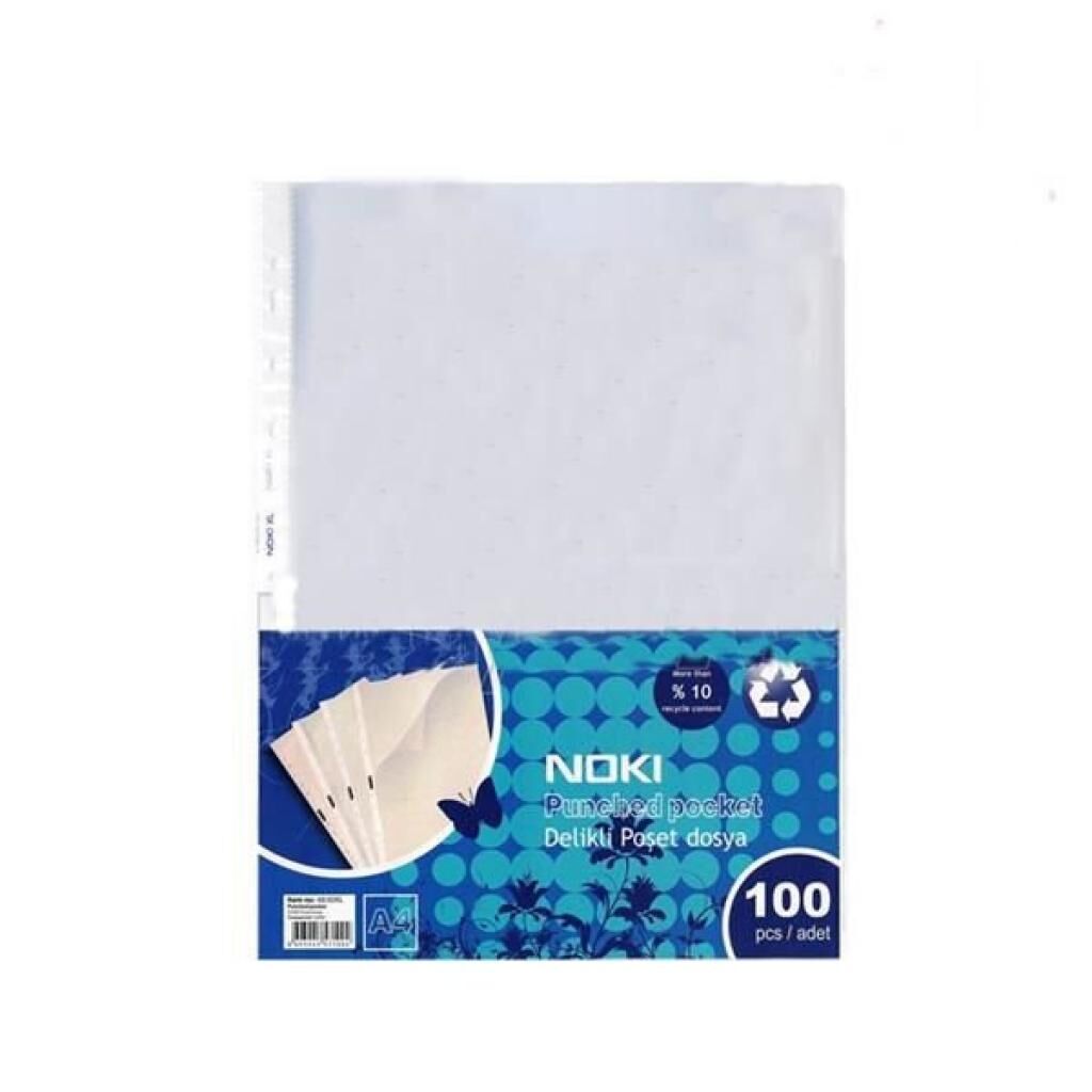Noki Poşet Dosya Xl 100 Lü