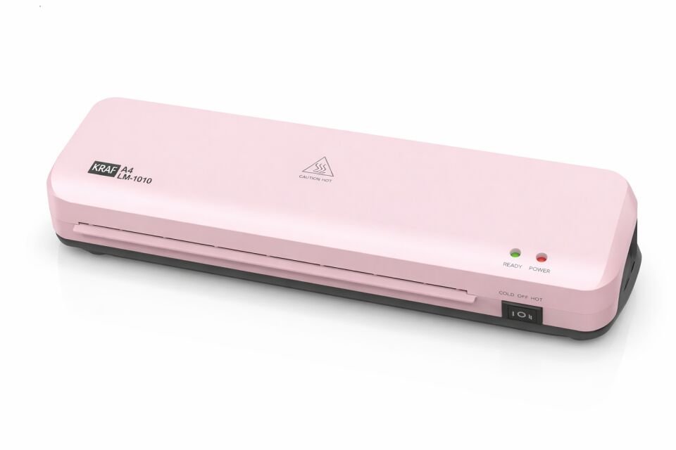 Kraf Laminasyon Makinesi A4 Lm-1010Pk Pembe