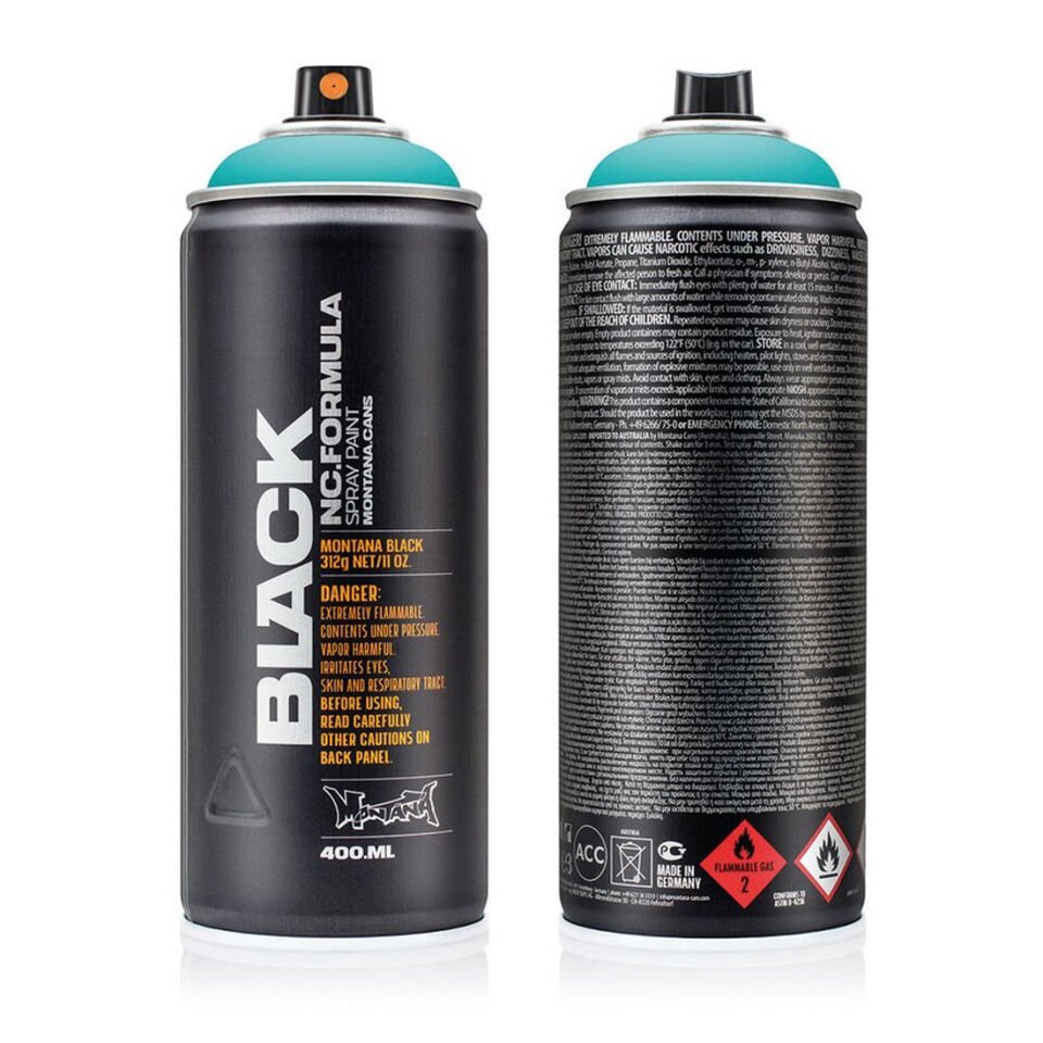 Montana Black Sprey Boya 400 Ml Nappies BLK6190