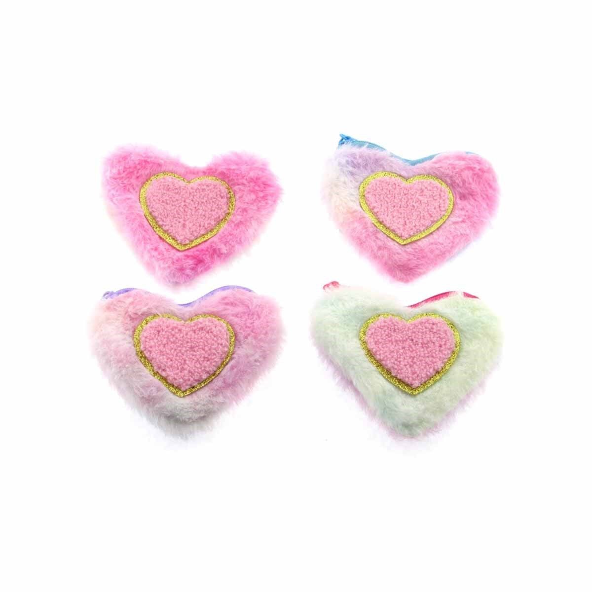 Taros Peluş Kalpli Anahtarlık