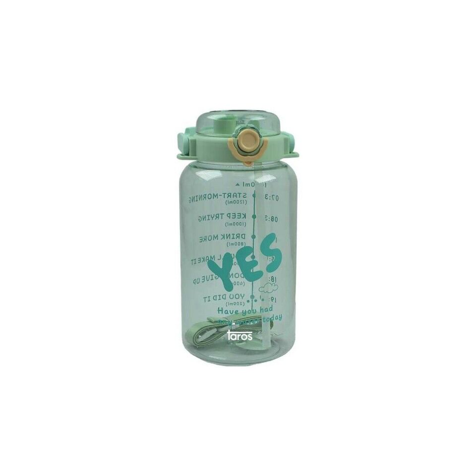 Taros Quokka Life Motto Şeffaf Matara 1650 Ml