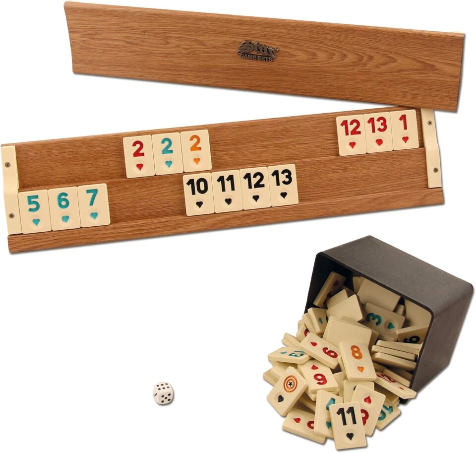 Star Deluxe Ahşap Okey Takımı