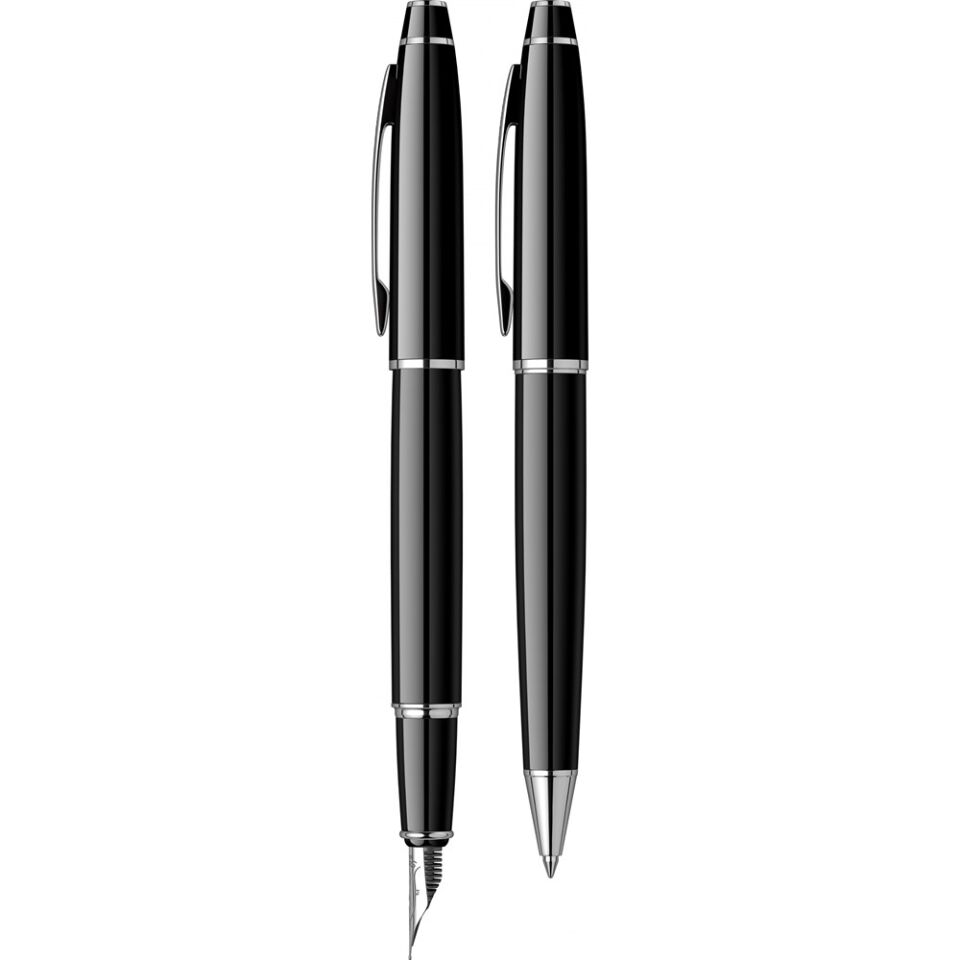 Scrikss 35 Dolmakalem - Tükenmez Kalem 2 Li Set Siyah