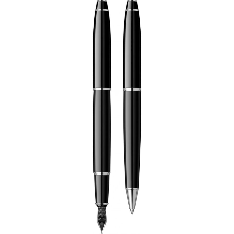 Scrikss 35 Dolmakalem - Tükenmez Kalem 2 Li Set Siyah