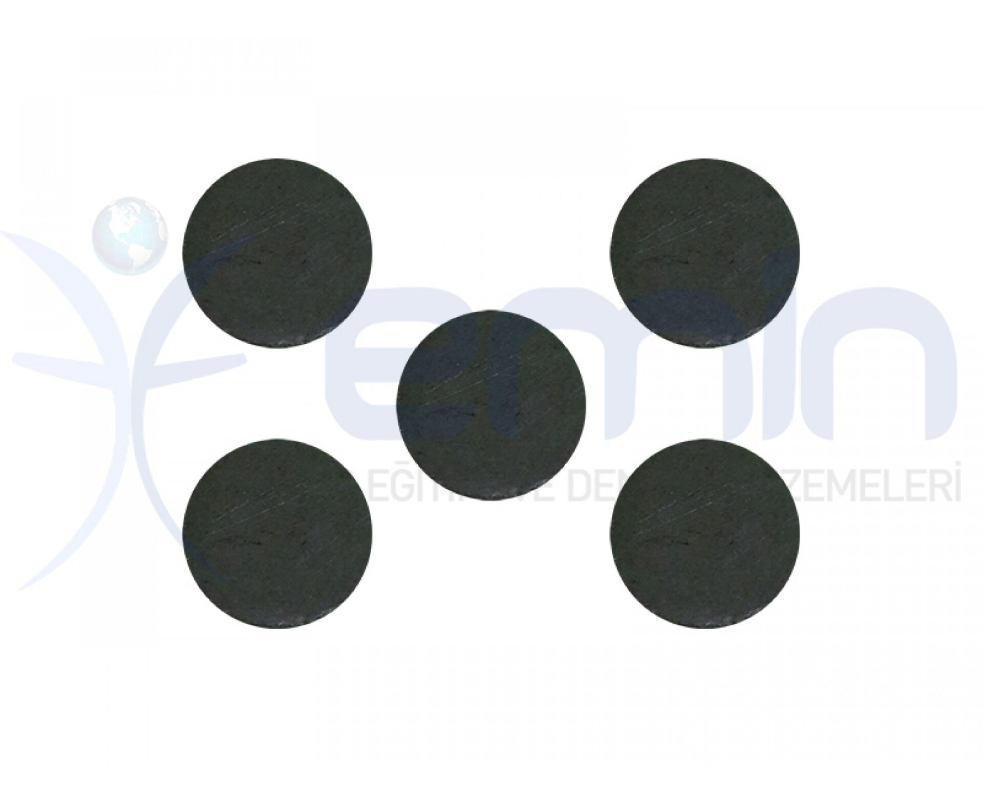 Emin İş Eğitimi Düz Yuvarlak Mıknatıs 20 Li