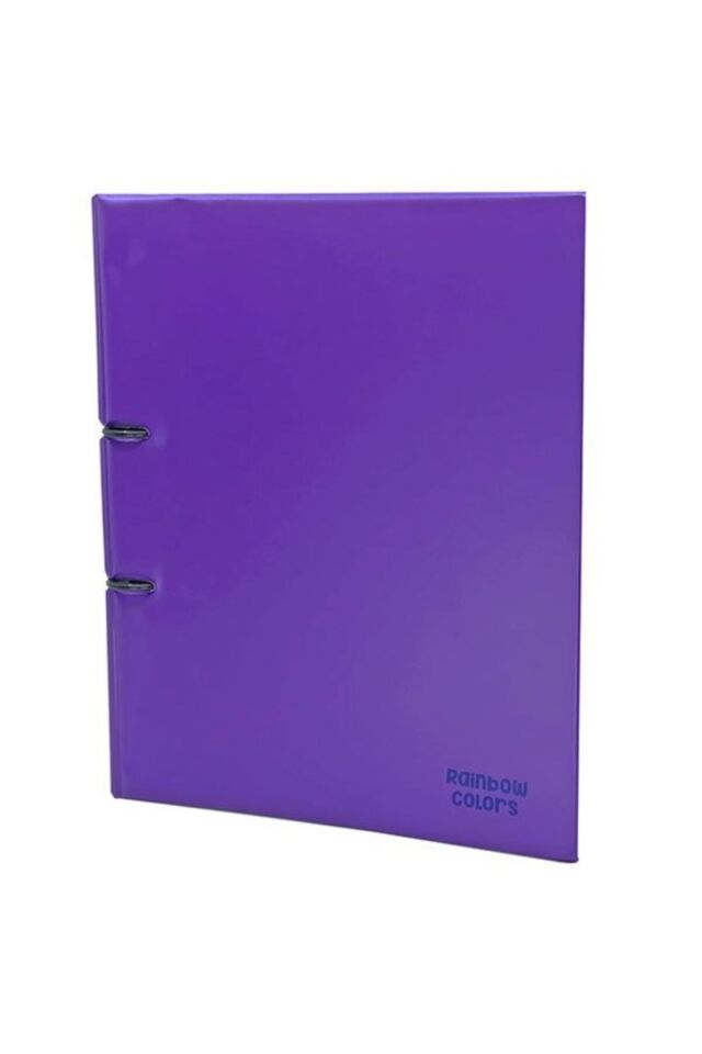 Önder Raınbow Colors 2 Halka Pvc Mor