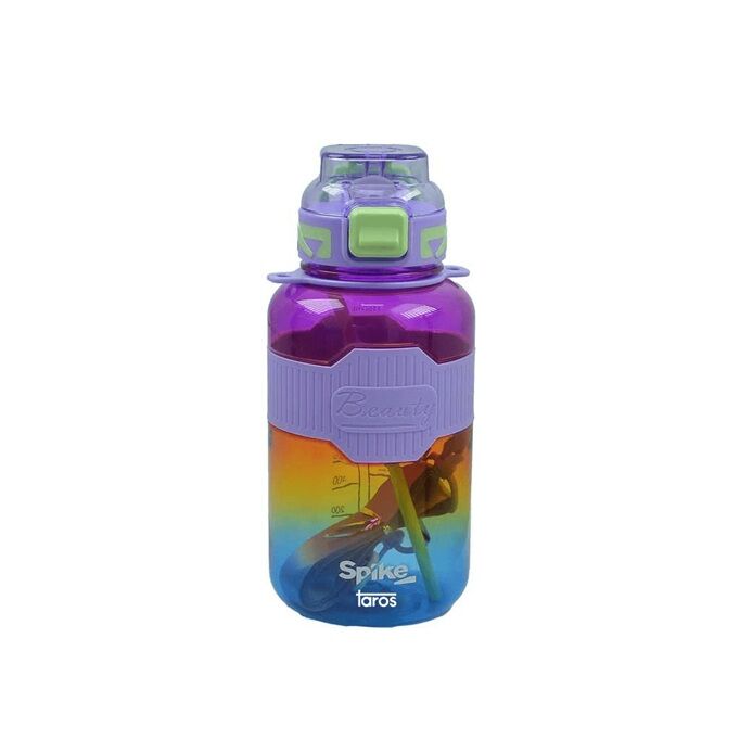 Taros Quokka Life Dark Spıke Şeffaf Matara 1150 Ml