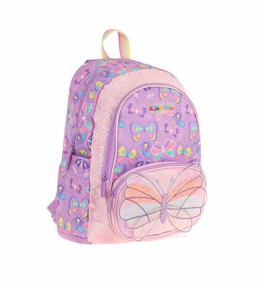 Kaukko Kids Sırt Çantası Nakışlı Butterfly