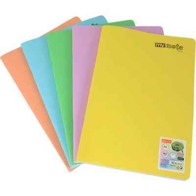 Mynote Text Pastel Defter A4 80 Yaprak Çizgili