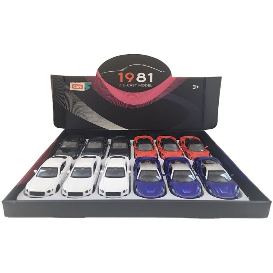 Çek Bırak Kapıları Açılır Yarış Arabası 1:32