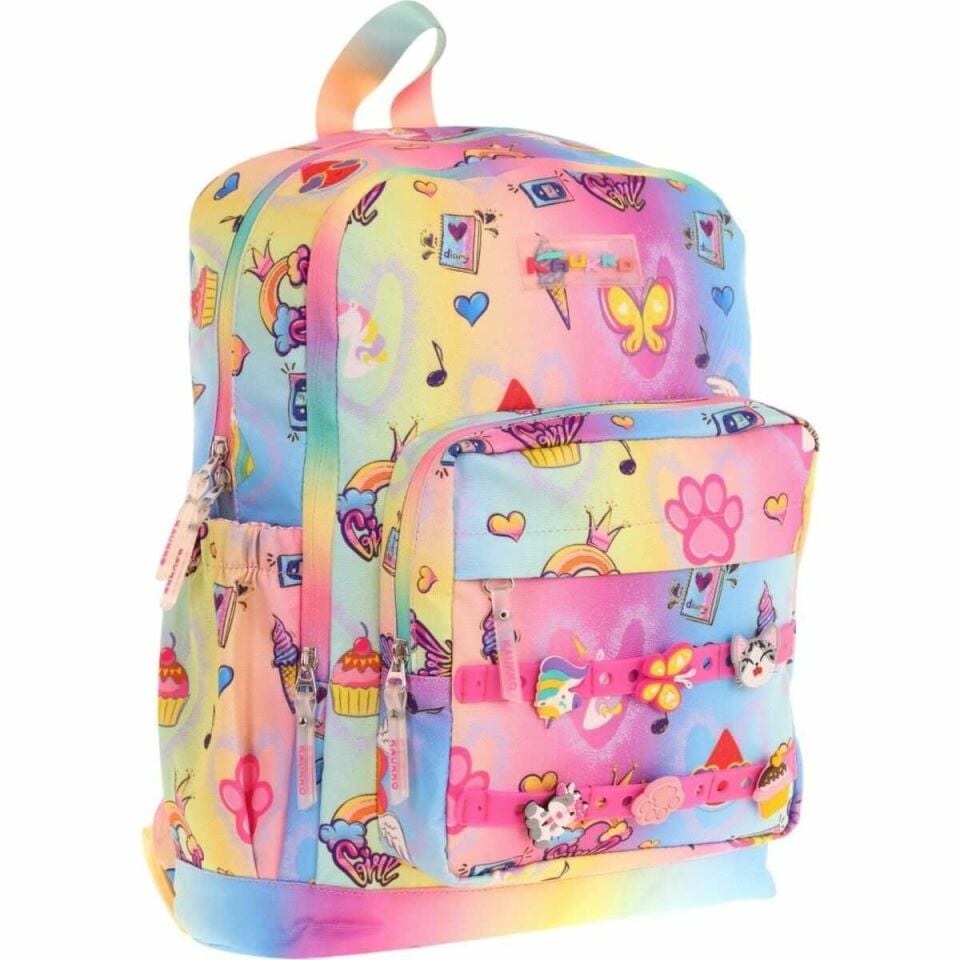 Kaukko Kids Sırt Çantası Fancy Rainbow