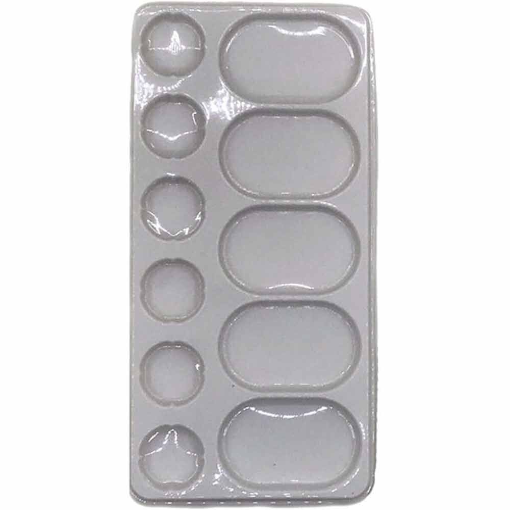 Fanart Academy Kullan-At Plastik Palet 25x12,5 Cm - A 3+6 Çeşit Göz