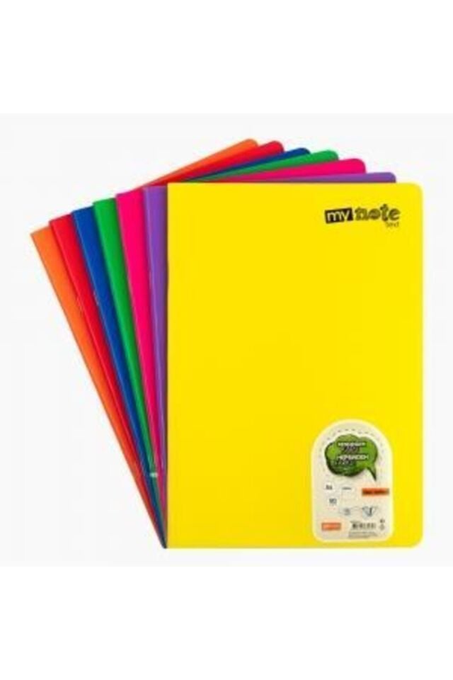 Mynote Text Pastel Defter A4 100 Yaprak Kareli