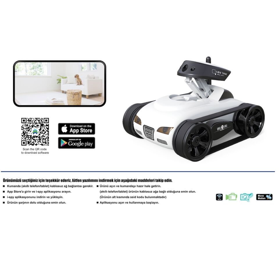 Vardem Telefon Kontrollü Uzay Aracı Şarjlı GL-777-272