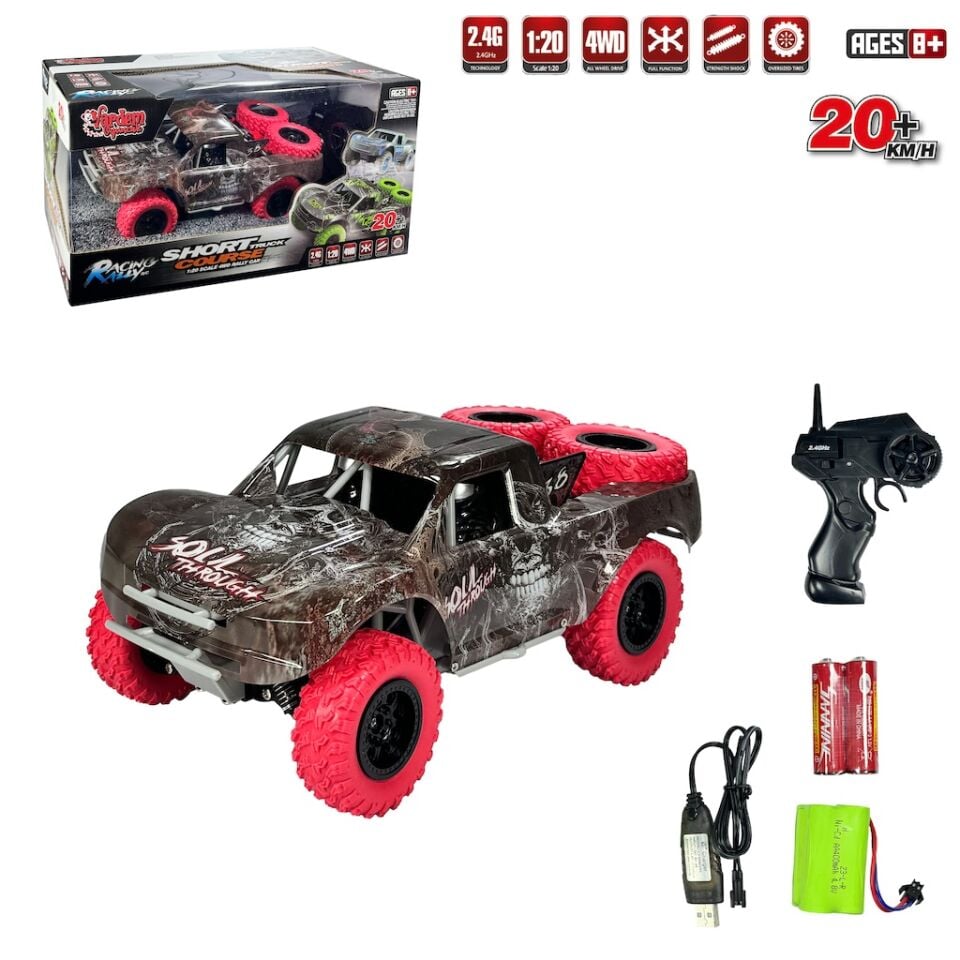 Uzaktan Kumandalı FF 2.4G Şarjlı 1:20 Araba