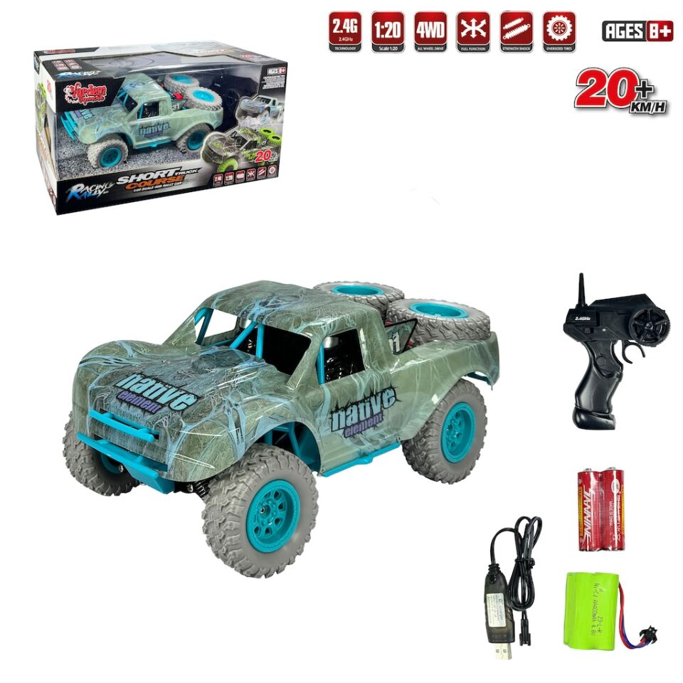 Uzaktan Kumandalı FF 2.4G Şarjlı 1:20 Araba