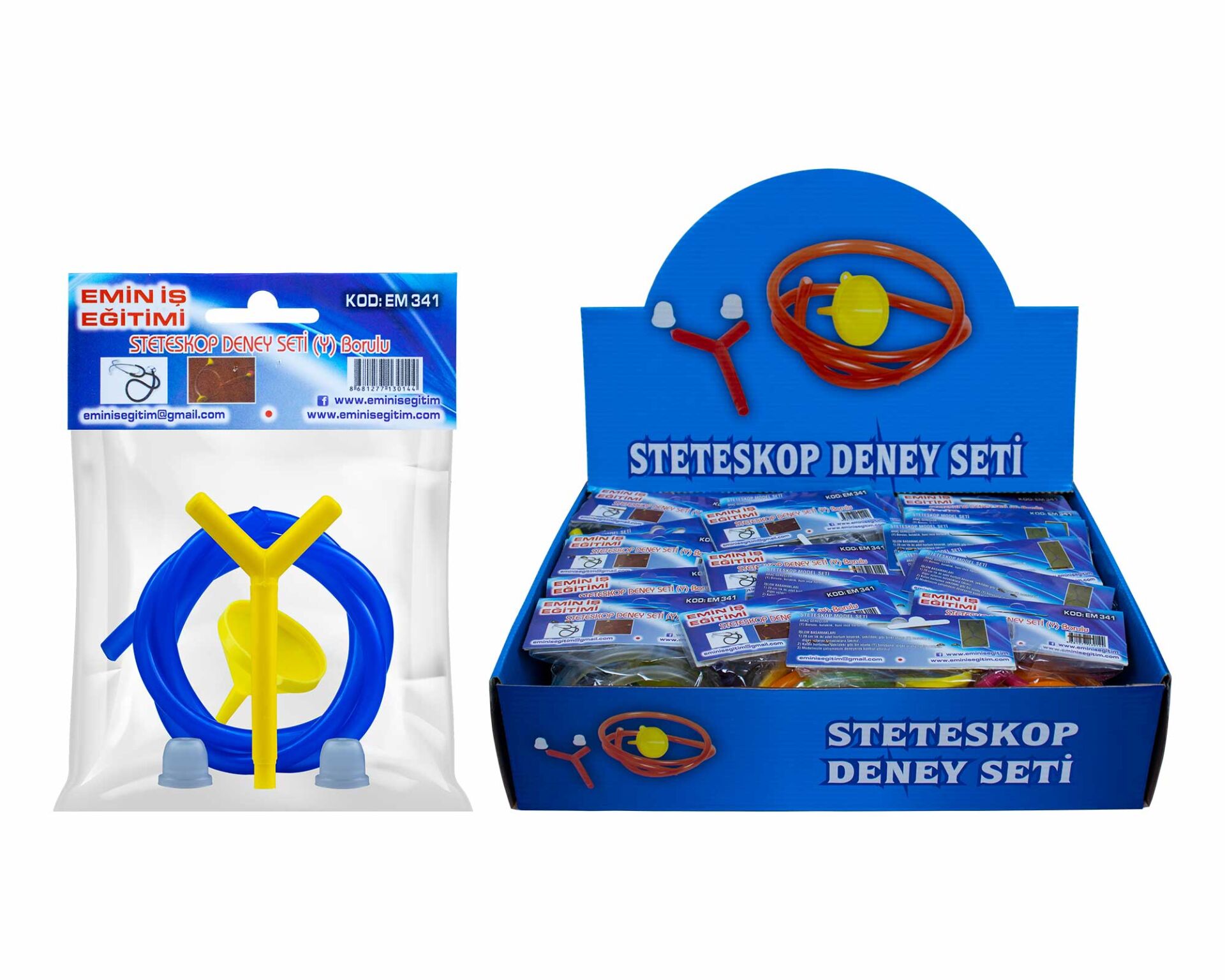 Emin İş Eğitimi Steteskop Deney Seti