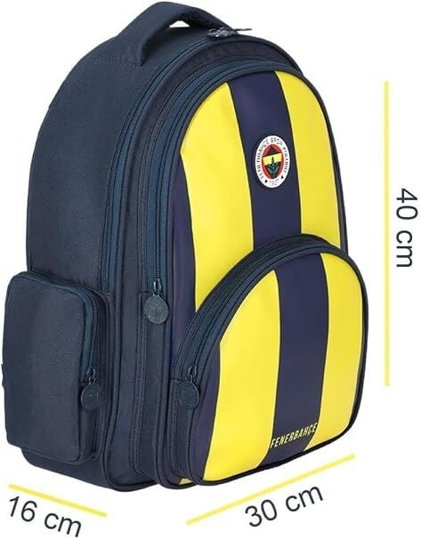 Fenerbahçe Me Team Çubuklu Suni Deri Okul Çantası
