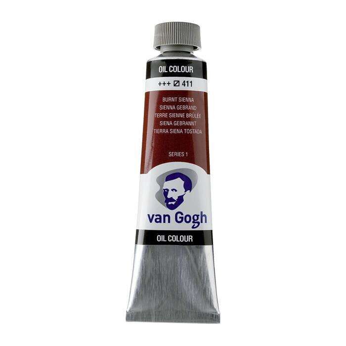 Van Gogh Talens Yağlı Boya 40 Ml Tüp Burnt Sienna