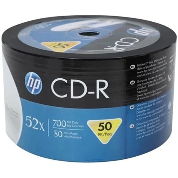 Hp Cd-R 700Mb/80Mın 52X 50 li Shrink