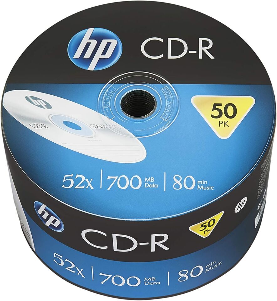 Hp Cd-R 700Mb/80Mın 52X 50 li Shrink