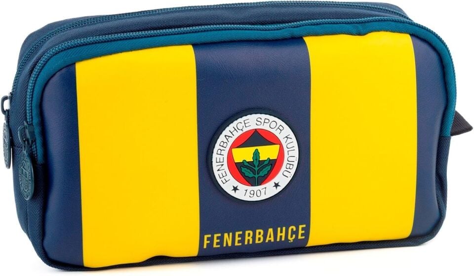 Fenerbahçe Me Team Çubuklu Suni Deri Kalem Çantası