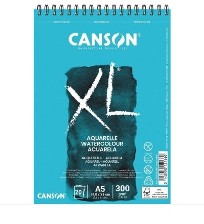 Canson Spp Canxl Aquarelle 20S A5 300G Suluboya Blok