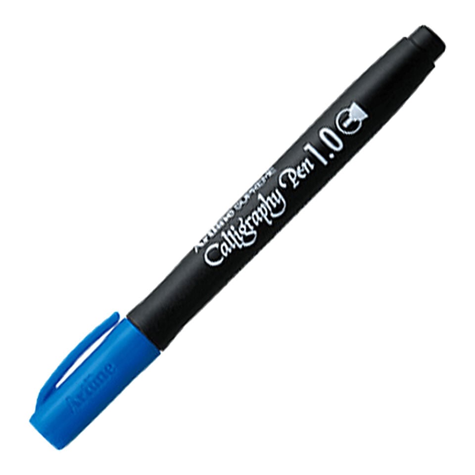 Artline Supreme Calligraphy Pen 1.0 Kaligrafi Kalemi Uç:1,0mm Mavi