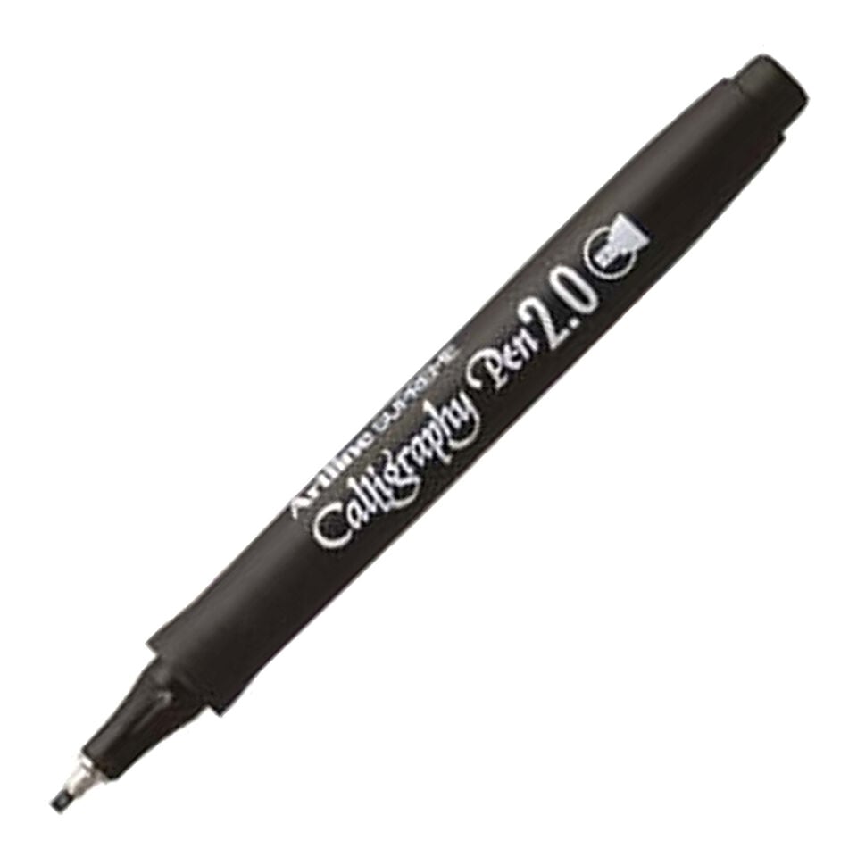 Artline Supreme Calligraphy Pen 2.0 Kaligrafi Kalemi Uç:2,0mm Siyah