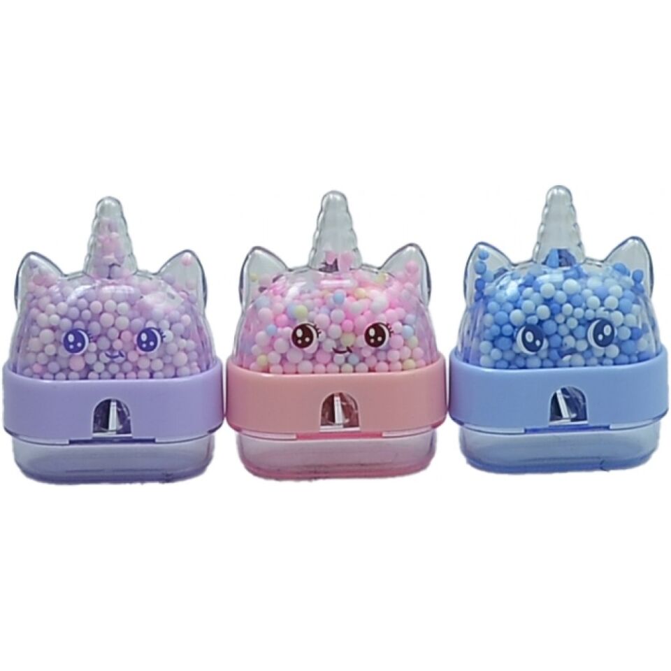 Taros Unick Color Boncuklu Unicorn Kalemtraş