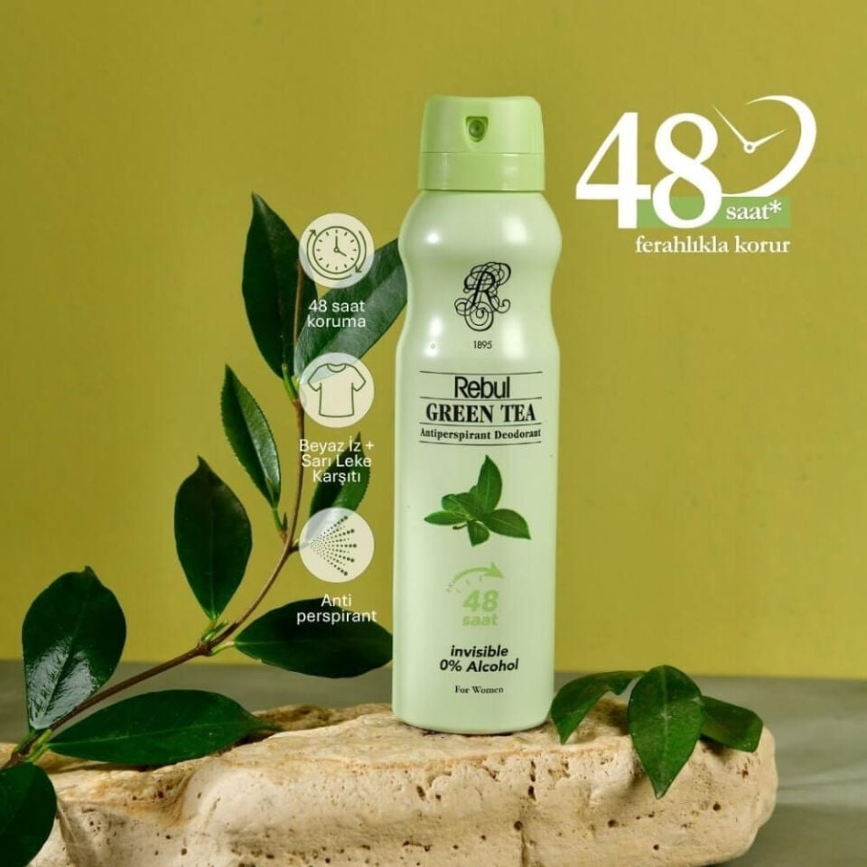 Rebul Green Tea Deodorant 150 Ml Kadın